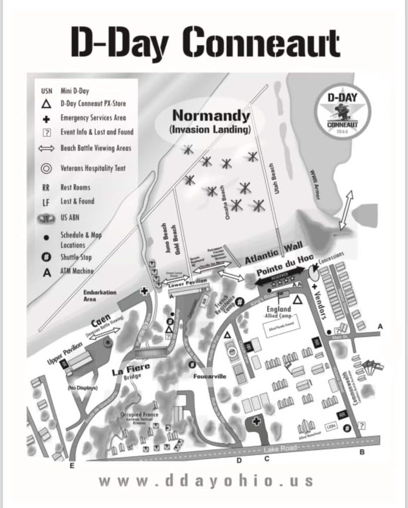 D-Day 2024 map